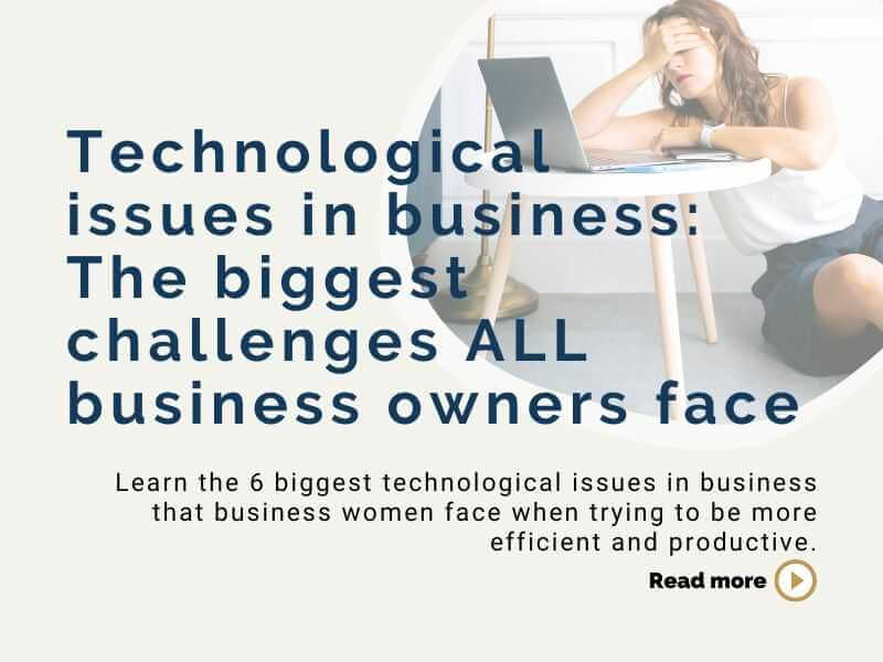 Technological issues in business: The biggest challenges ALL business owners face