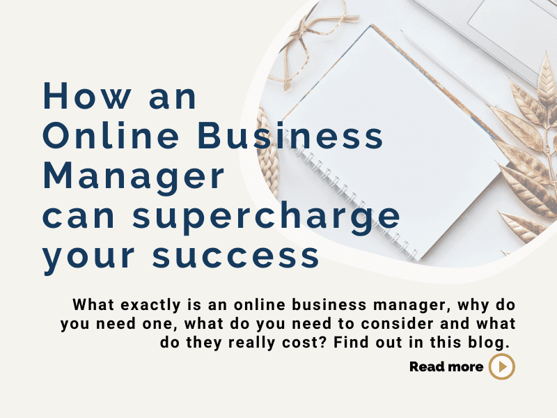 How an Online Business Manager can supercharge your success