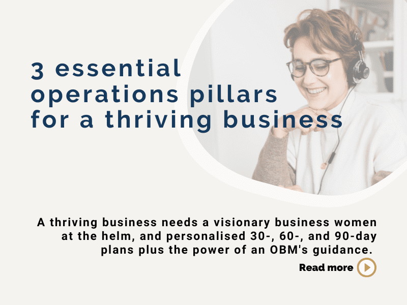 3 essential operations pillars for a thriving business